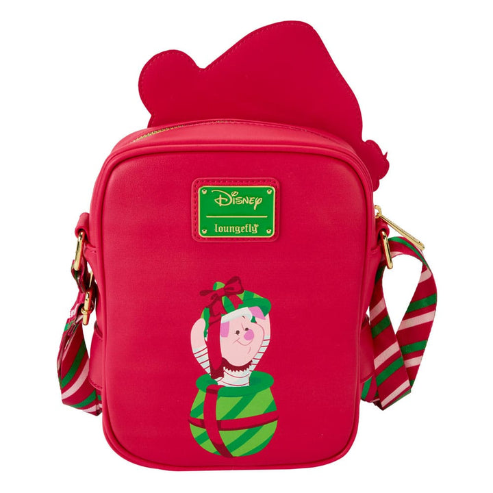 Loungefly Disney Winnie The Pooh Santa Pooh Crossbuddies Bag