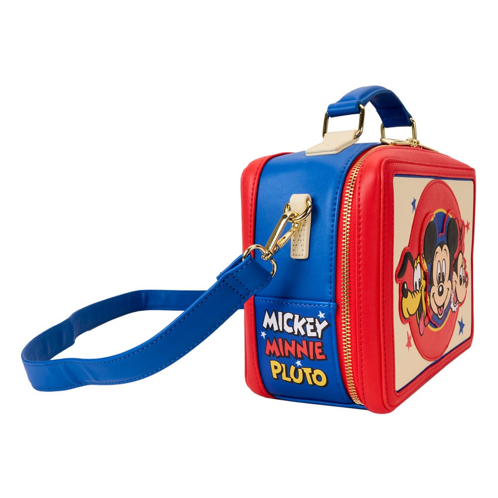 Mickey & Friends Classic Lunchbox Crossbody Loungefly Bag