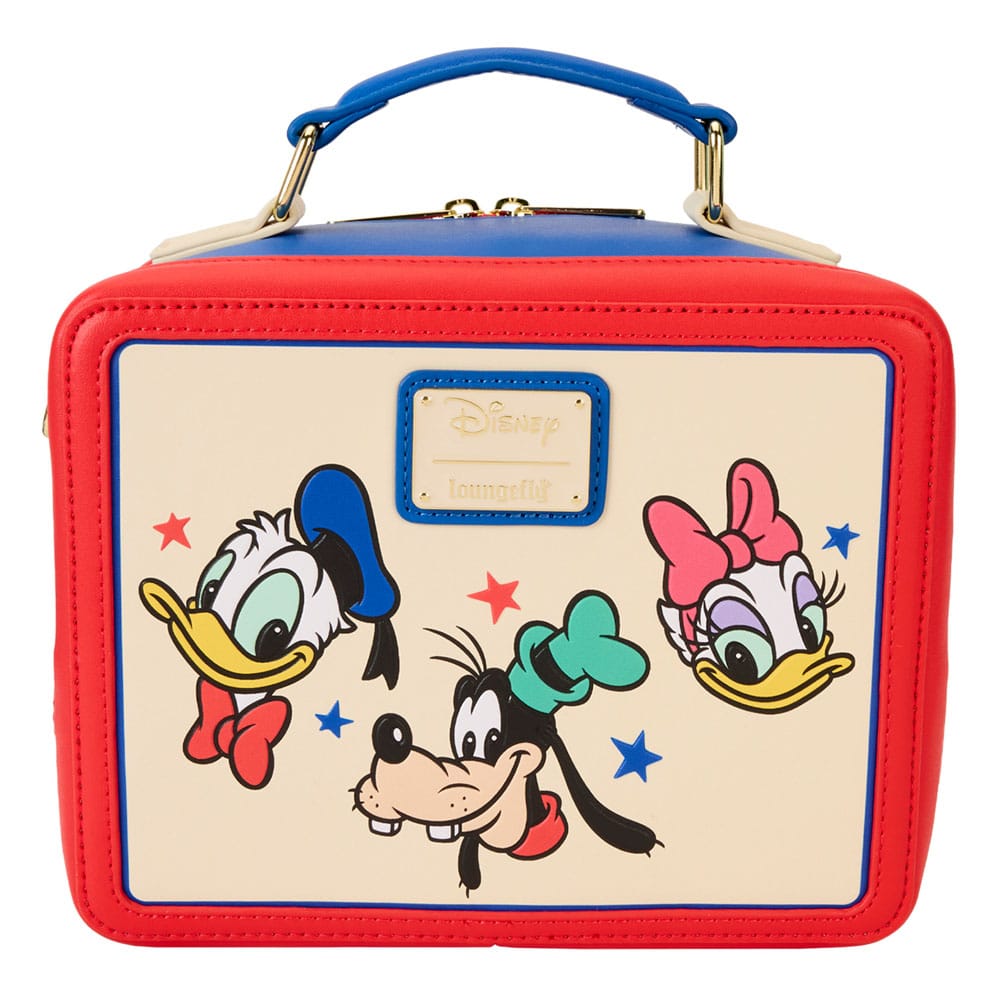 Mickey & Friends Classic Lunchbox Crossbody Loungefly Bag