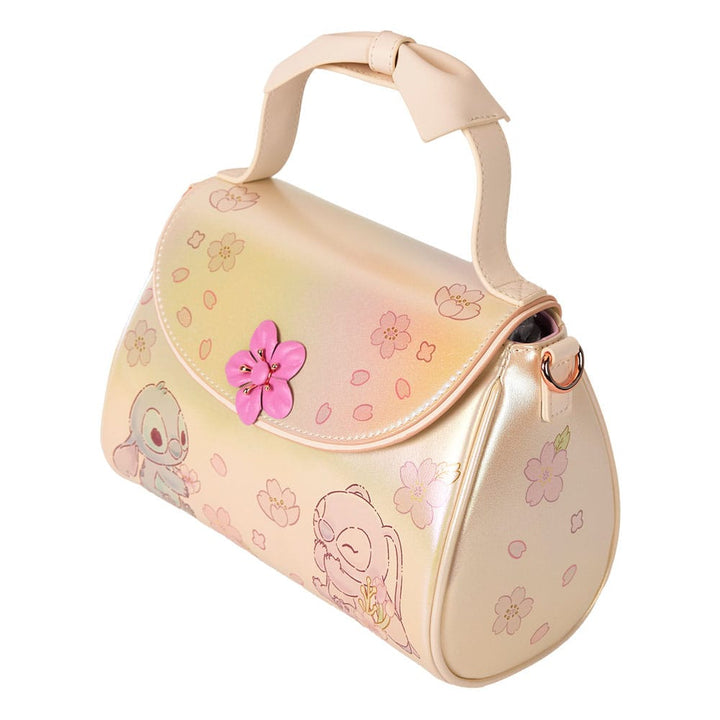 Loungefly Bow Handle Cute Stitch Crossbody Bag