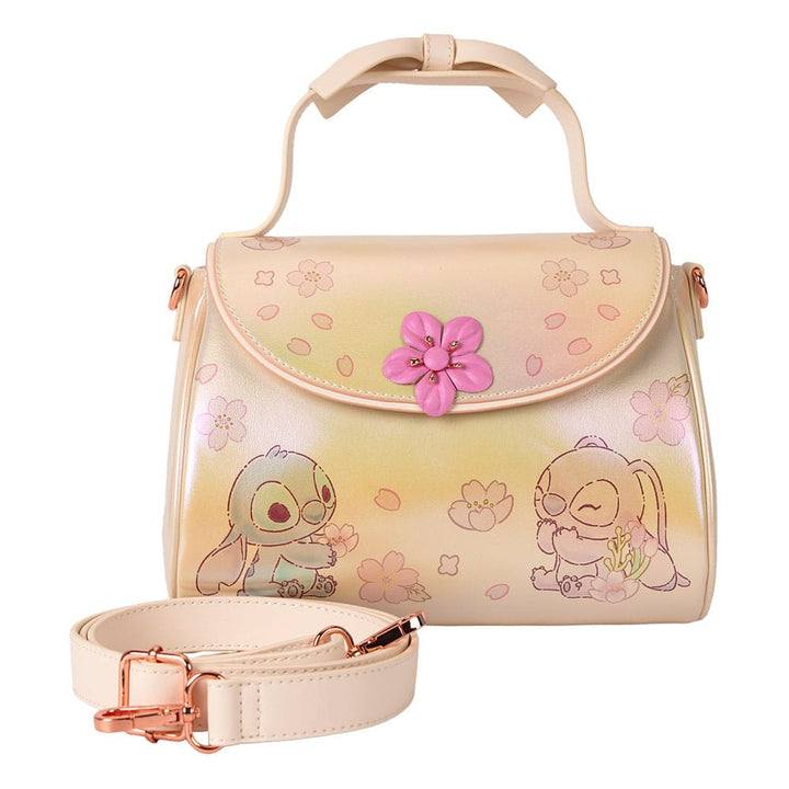 Loungefly Bow Handle Cute Stitch Crossbody Bag