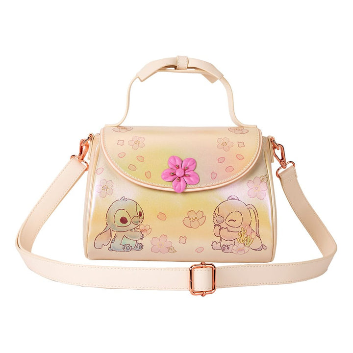 Loungefly Bow Handle Cute Stitch Crossbody Bag