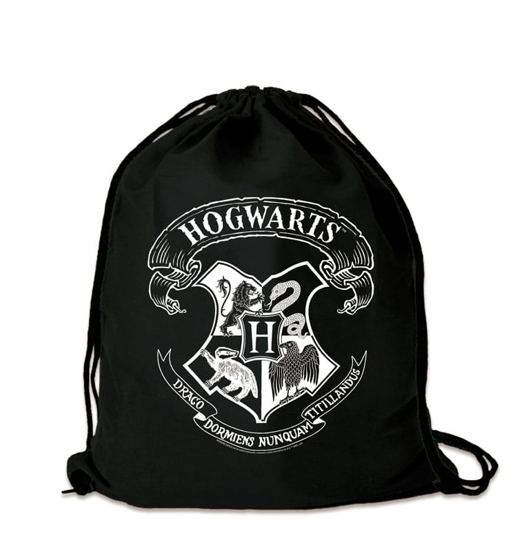 Harry Potter Hogwarts White Gym Bag