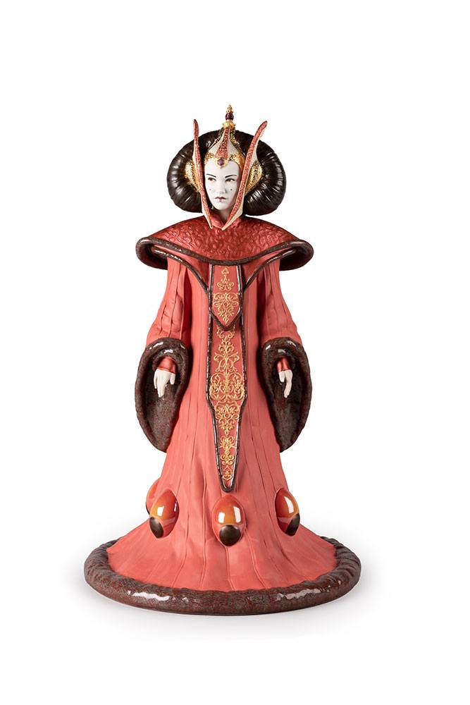 Star Wars Queen Amidala In Throne Room Porcelain Statue