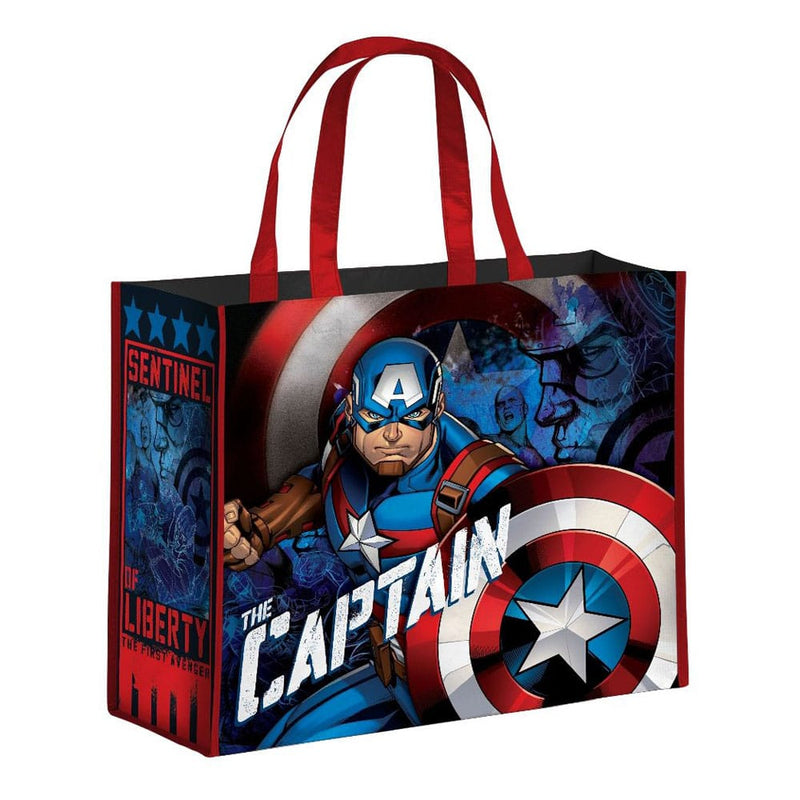 Marvel Captain America Tote Bag (Official, Recycled)