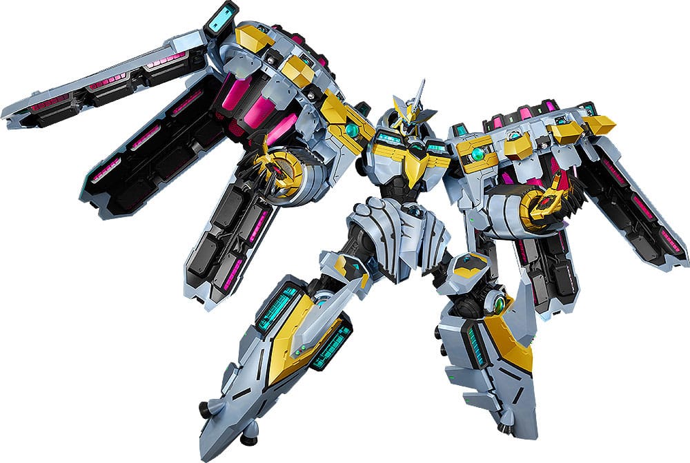 Yu Gi Oh Divine Arsenal AA ZEUS Sky Thunder Monster Plastic Model Kit 1 24 Scale 19 cm