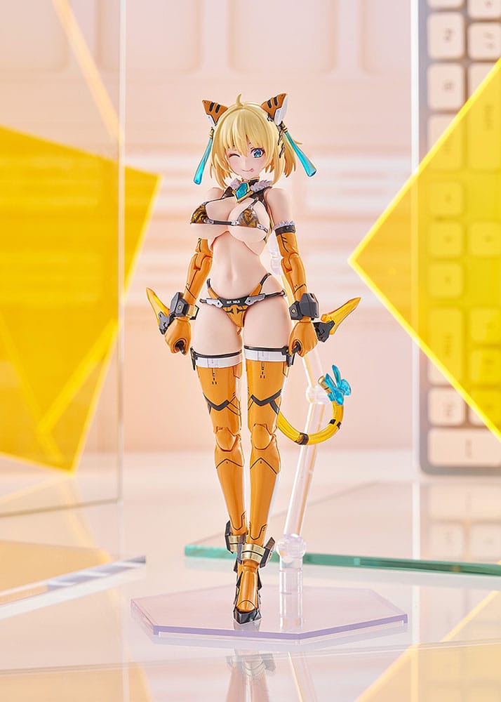 Bunny Suit Planning Sophia F Shirring Tiger Armor Ver PLAMAX Plastic Model Kit BP 02 16 cm