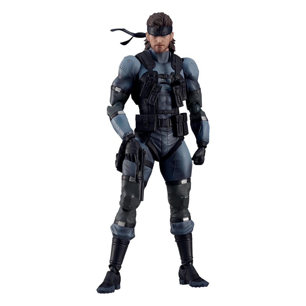 Metal Gear Solid Solid Snake Figma Action Figure Sons of Liberty MGS2 Ver Updated Edition 16 cm