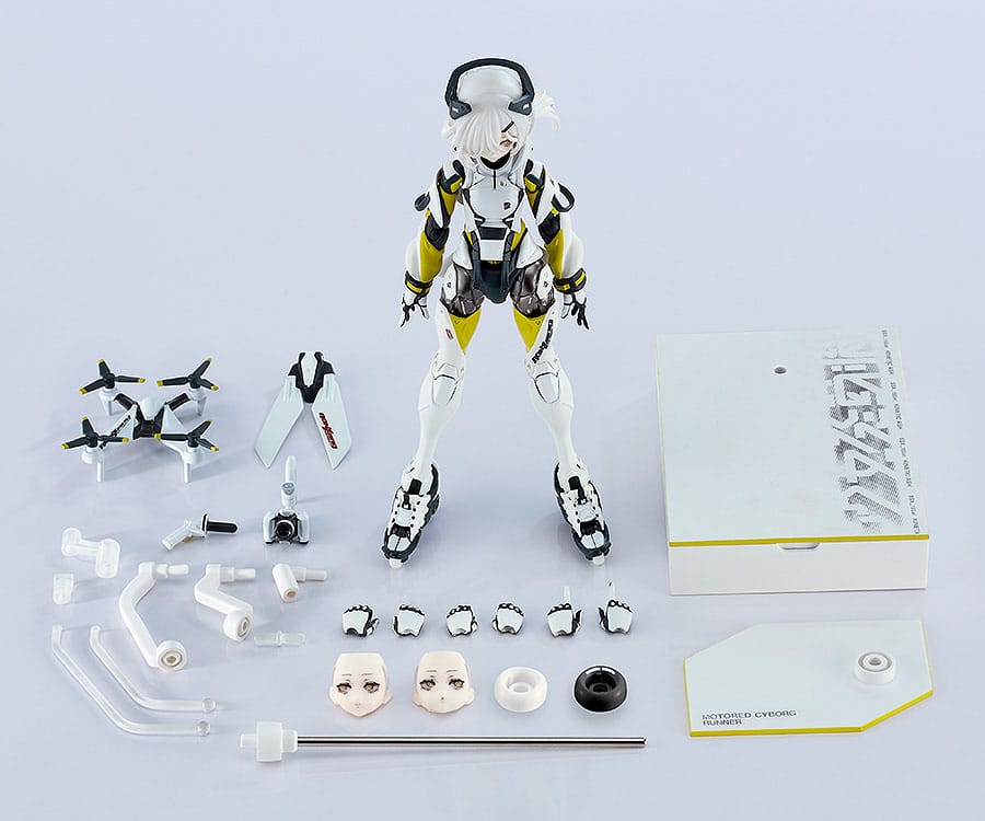 Max Factory Kinetic Ash Shojo Hatsudoki Motored Cyborg Runner  Action Figure (17 cm)