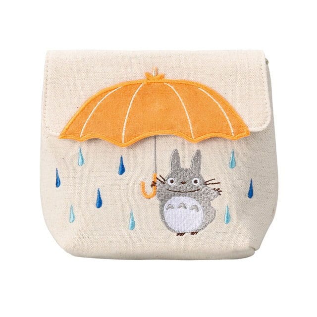 My Neighbor Totoro Totoro Orange Umbrella Coin Purse