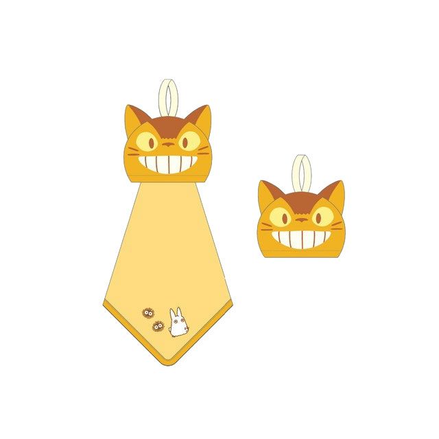 My Neighbor Totoro Catbus Pop Up Mini Towel 25 x 25 cm