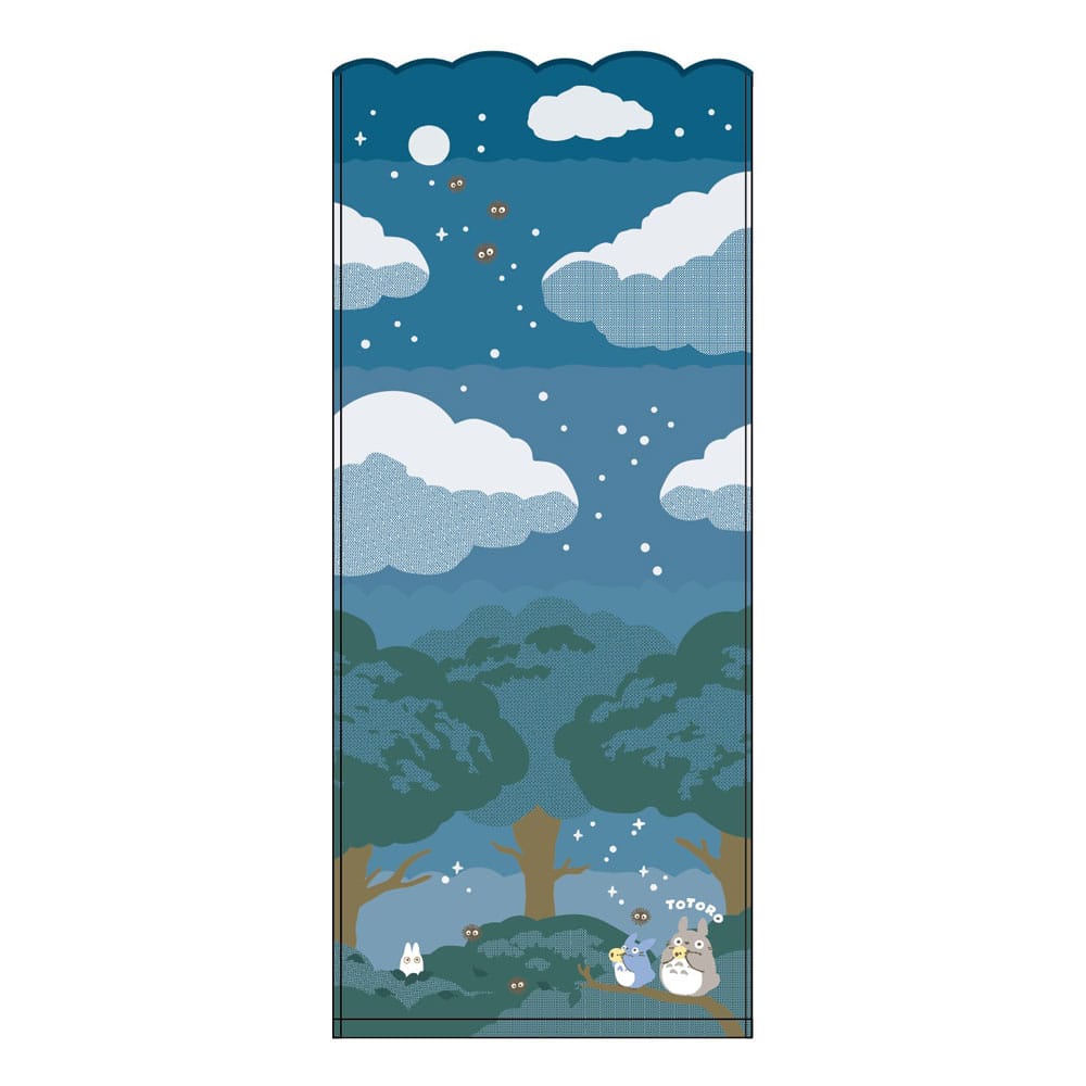 Under The Moon Towel My Neighbor Totoro 34 x 80 cm