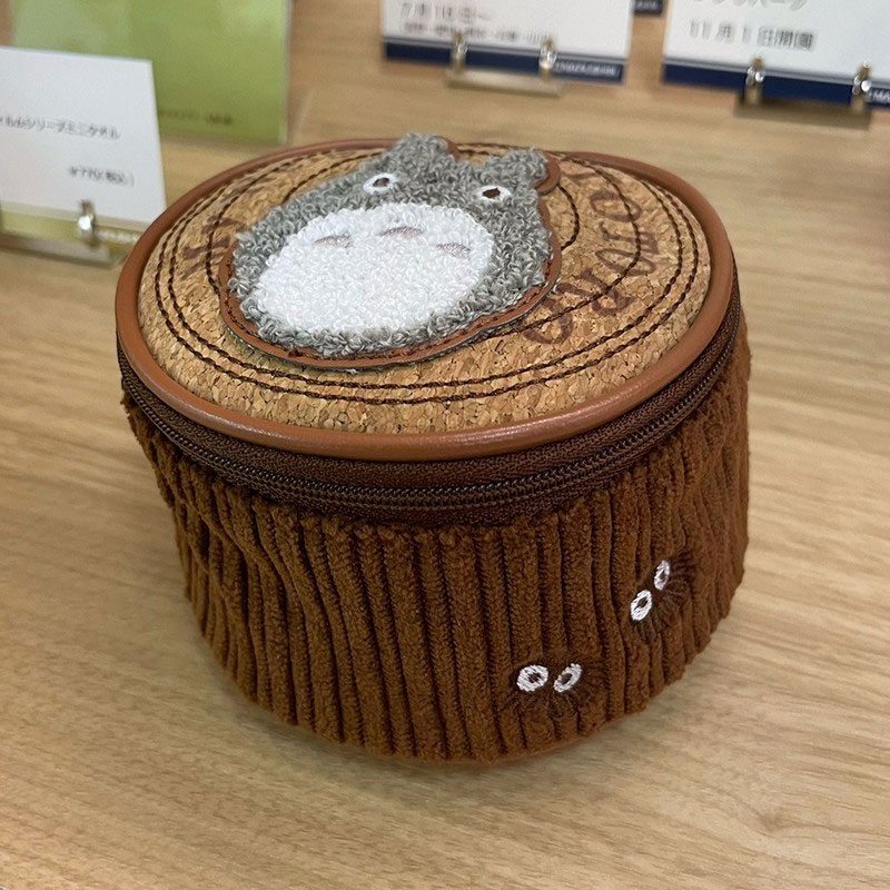 Kurosuke Round Log Coin Purse My Neighbor Totoro