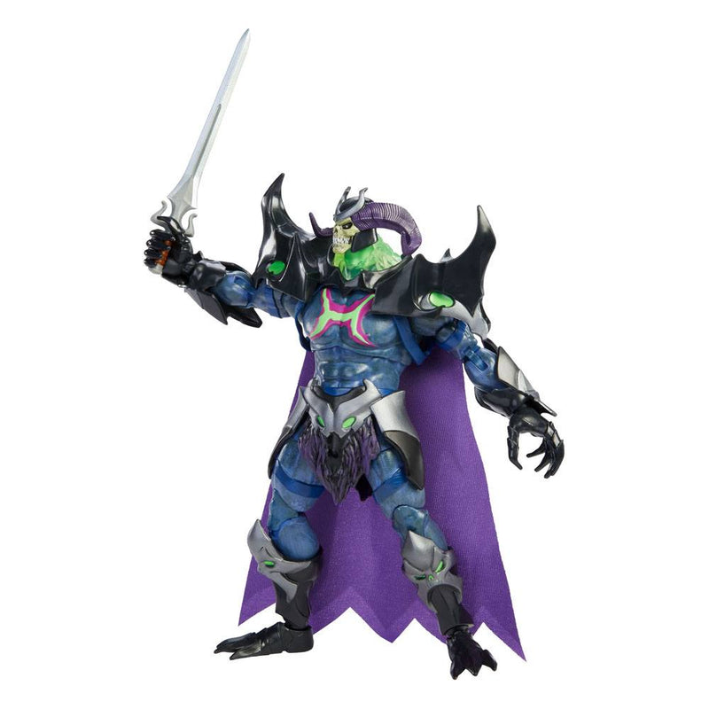 Masters of the Universe Masterverse Revelation Skelegod Action Figure, close-up detail