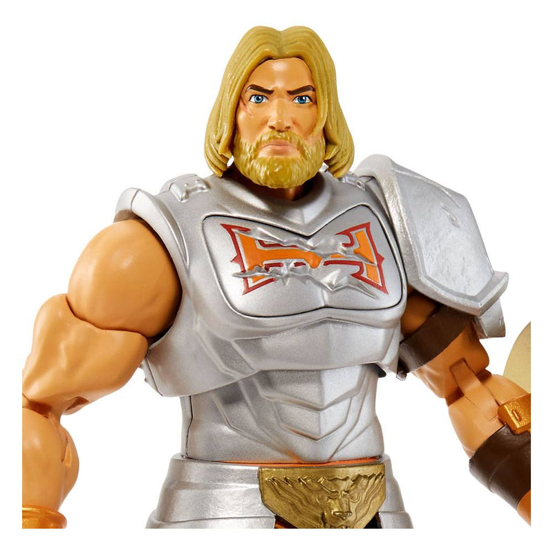 Masters of The Universe New Eternia Masterverse Battle Armor He-Man Action Figure, side angle