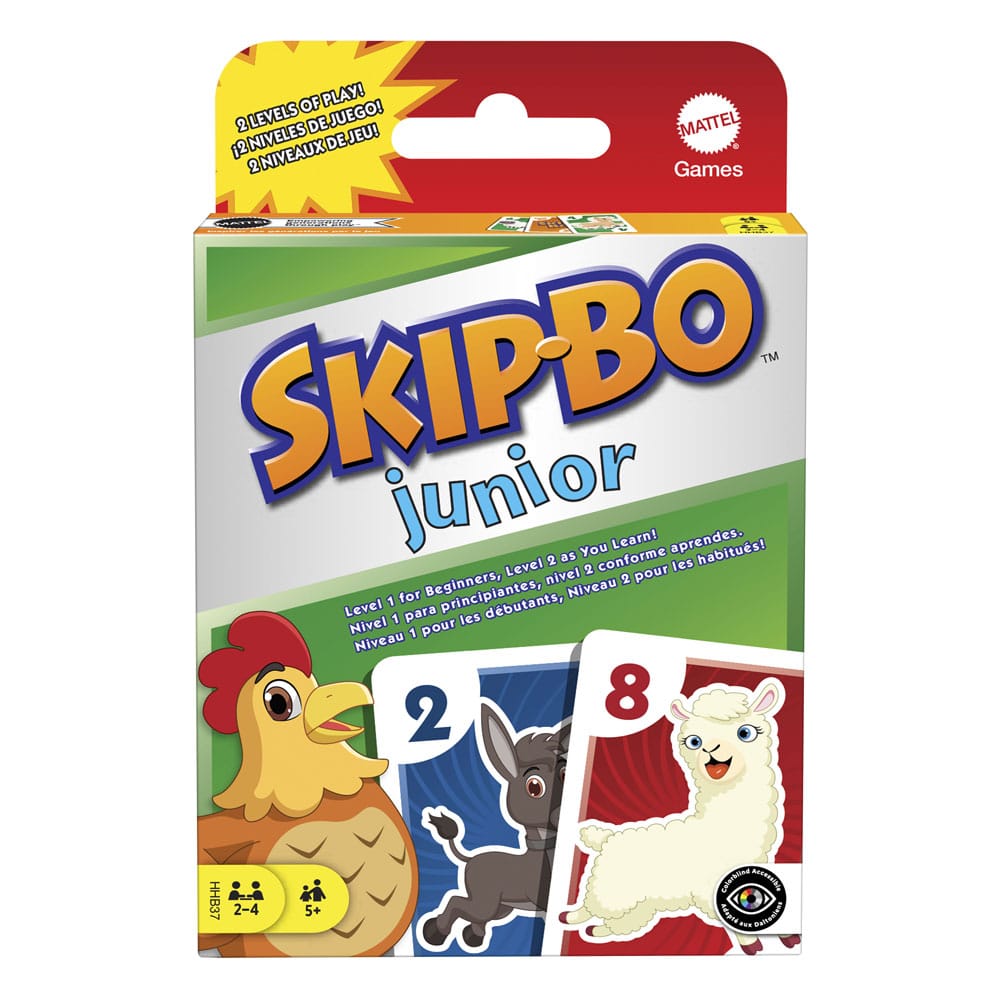 Mattel Skip‑Bo Junior Card Game