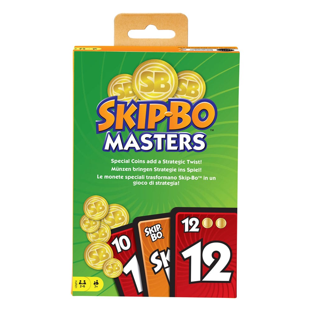 Mattel Skip‑Bo Masters Card Game
