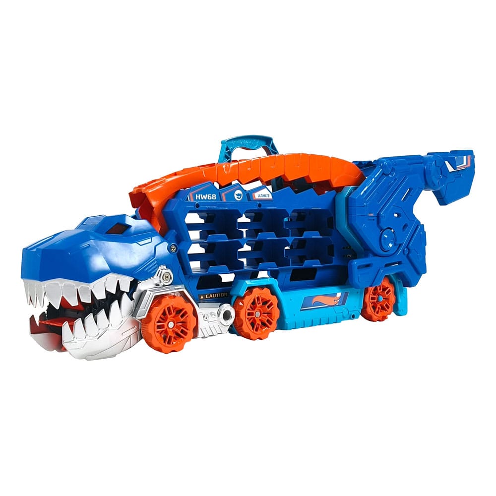 Hot Wheels City Ultimate T‑Rex Transporter Vehicle Playset