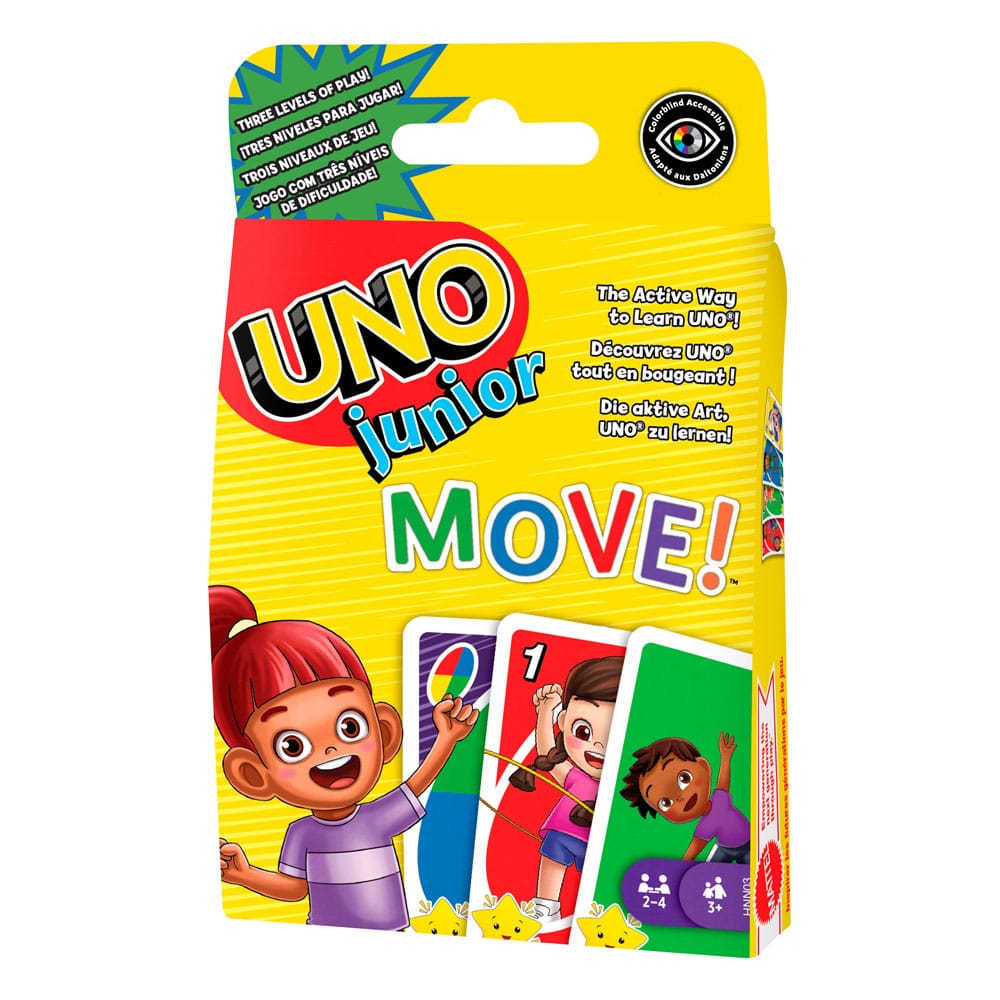 Mattel UNO Junior Move Card Game