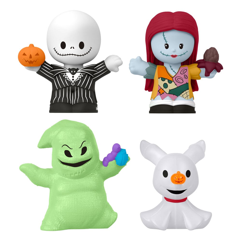 Fisher‑Price The Nightmare Before Christmas Little People Mini Figures 4‑Pack