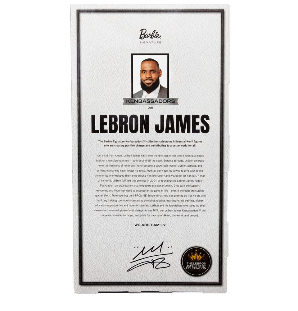 Barbie Signature Fashion Doll Kenbassador LeBron James