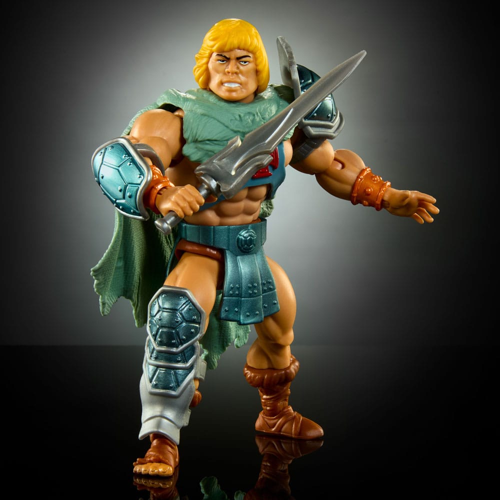 MOTU x TMNT Turtles of Grayskull Stealth He-Man 5.5" Scale Action Figure with Accessories
