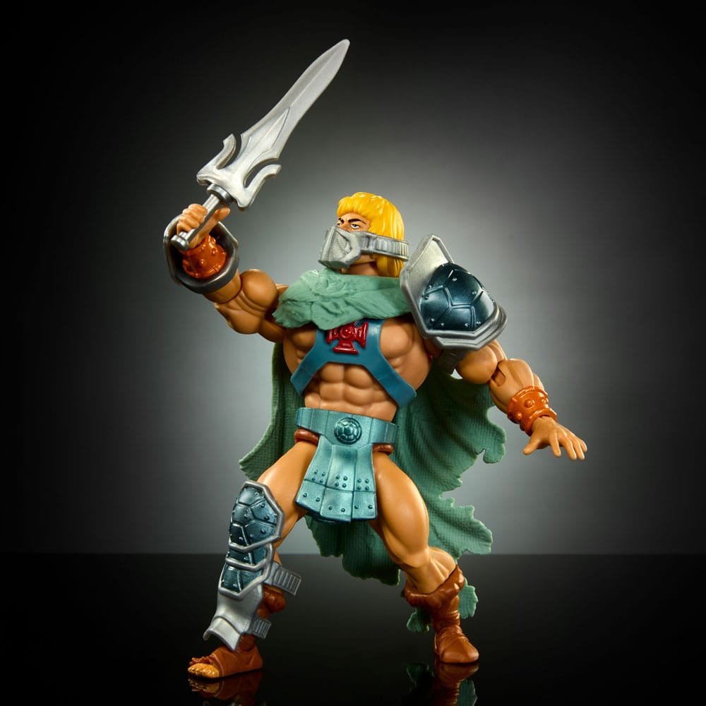 MOTU x TMNT Turtles of Grayskull Stealth He-Man 5.5" Scale Action Figure with Accessories