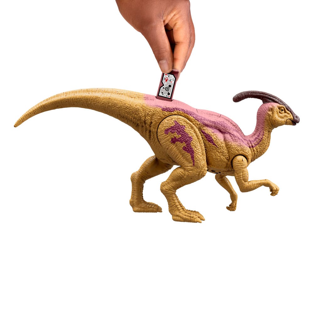 Jurassic World Epic Evolution Wild Roar Parasaurolophus Action Figure