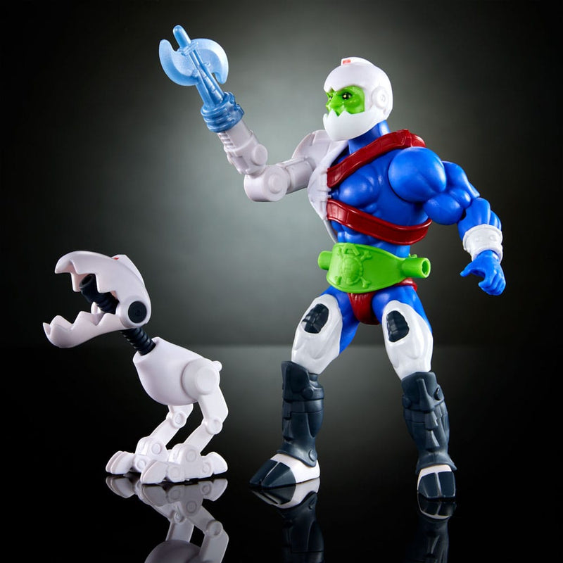 MOTU x TMNT Turtles of Grayskull Deluxe Mouse-Jaw Action Figure, close-up detail