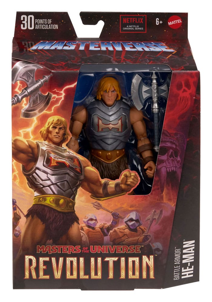 Masters of the Universe Revolution Masterverse Battle Armor He-Man 7" Scale Articuated Action Figure