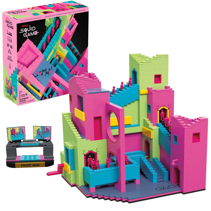 Squid Game MEGA Construction Squid Game Staircase Collector Building Set