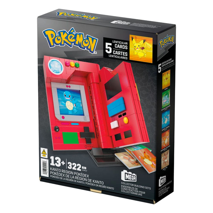 Pokémon Kanto Region Pokédex MEGA Building Kit