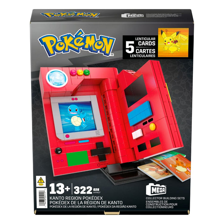 Pokémon Kanto Region Pokédex MEGA Building Kit