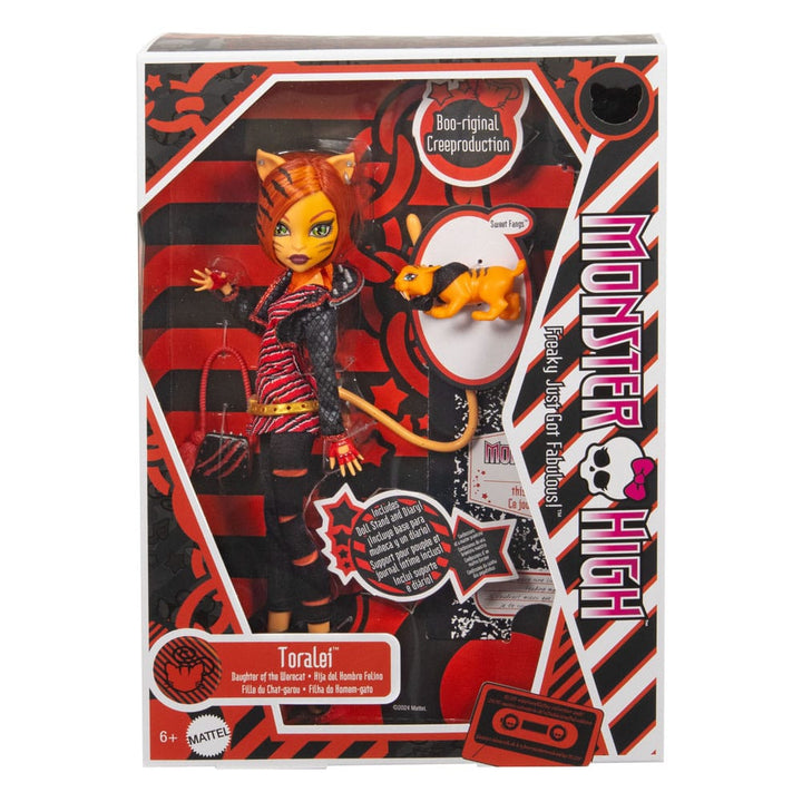Monster High Toralei Boooriginal Creeproduction Doll 25 cm