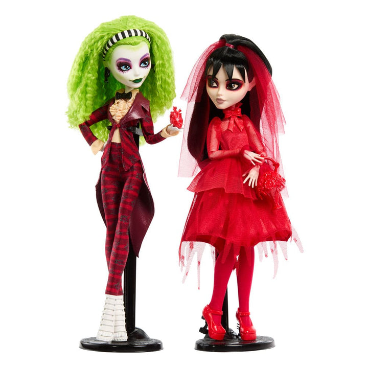Monster High Betelgeuse and Lydia Beetlejuice Skullector Doll 2 Pack 25 cm