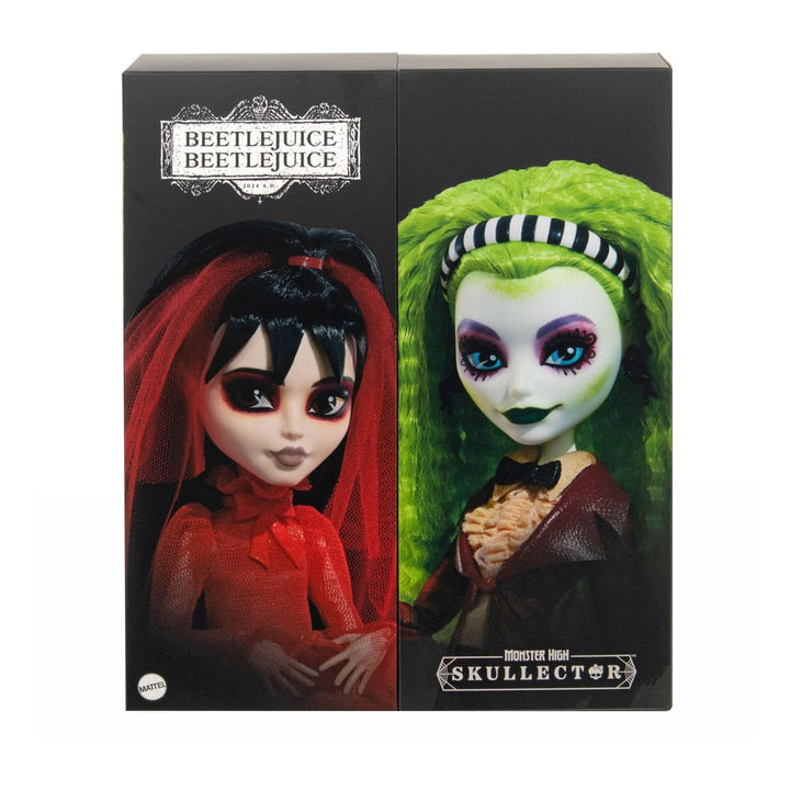 Monster High Betelgeuse and Lydia Beetlejuice Skullector Doll 2 Pack 25 cm