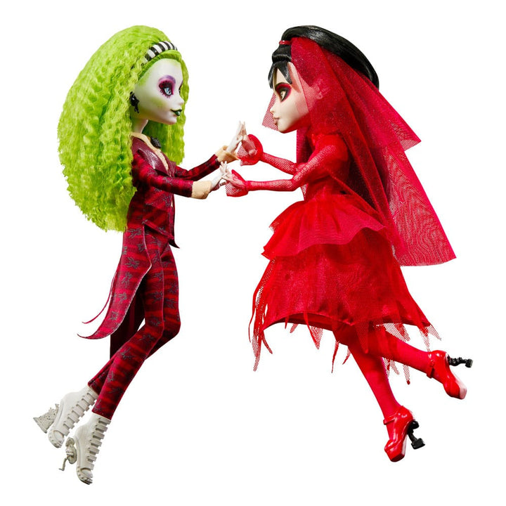 Monster High Betelgeuse and Lydia Beetlejuice Skullector Doll 2 Pack 25 cm