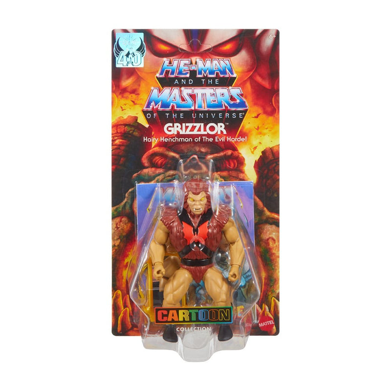 Masters of the Universe: Origins Grizzlor (Cartoon Collection) Action Figure, close-up detail