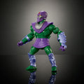 MOTU x TMNT Turtles of Grayskull King Hiss Deluxe Action Figure 14 cm, rear view