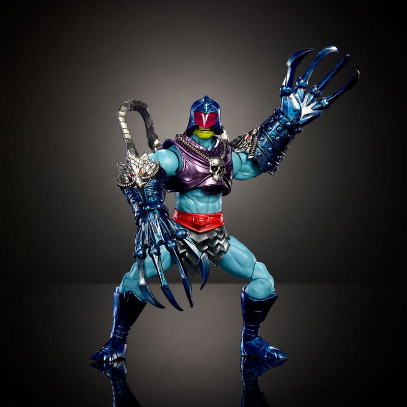 Masters of the Universe Terror Claws Skeletor New Etheria Core Action Figure, close-up detail