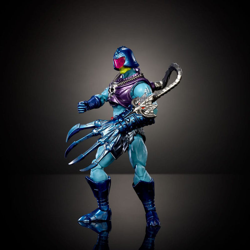 Masters of the Universe Terror Claws Skeletor New Etheria Core Action Figure, rear view