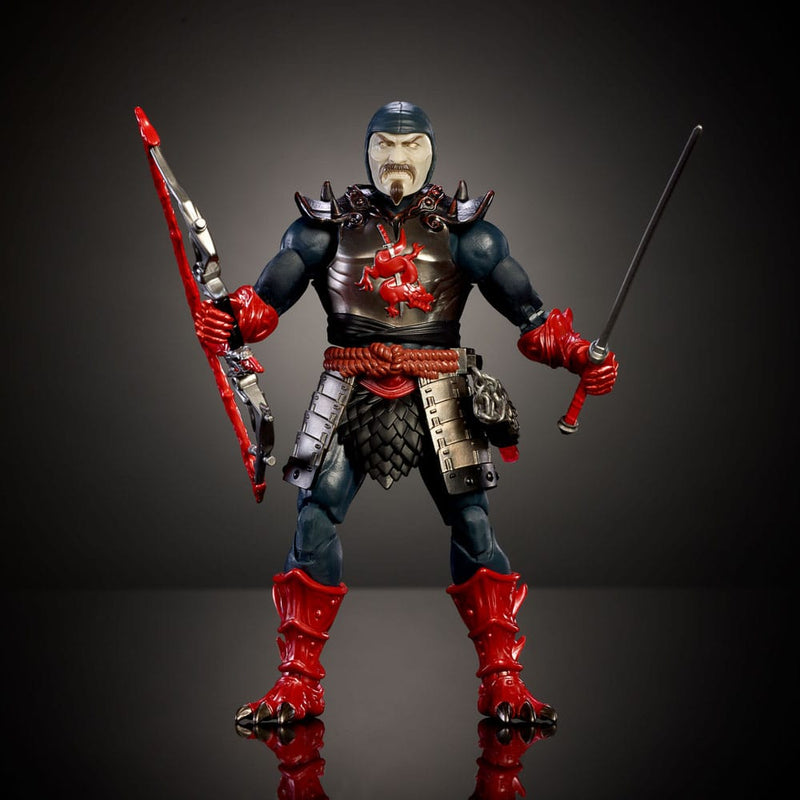 Ninjor New Etheria Core Action Figure 18 cm by Masters of the Universe, side angle