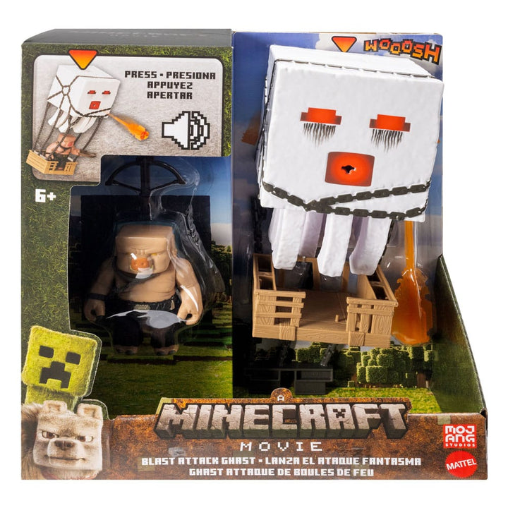 Minecraft Movie Playset Blast Attack Ghast