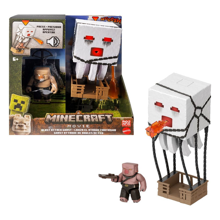 Minecraft Movie Playset Blast Attack Ghast