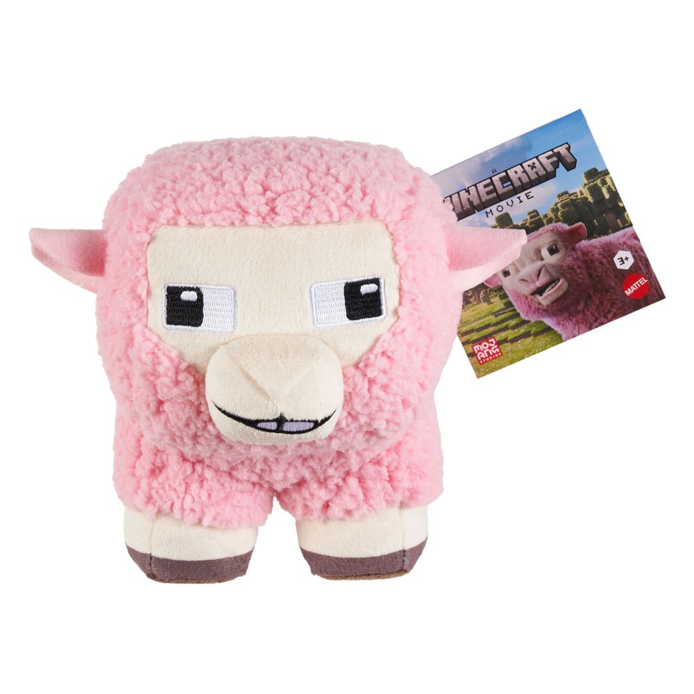 Minecraft Movie Pink Sheep 8" Plush