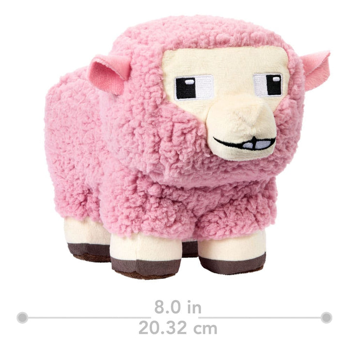 Minecraft Movie Pink Sheep 8" Plush