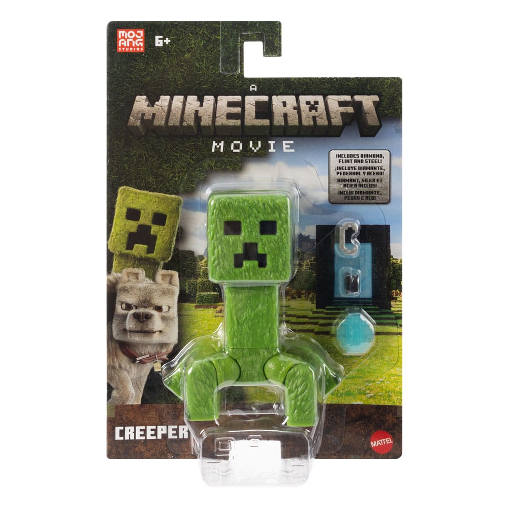 A Minecraft Movie Minecraft Creeper 4" Action Figure