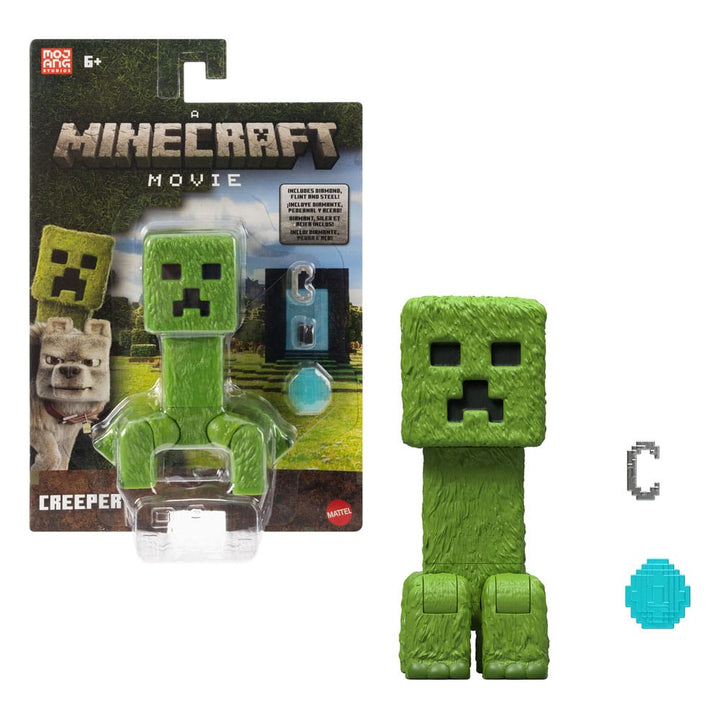 A Minecraft Movie Minecraft Creeper 4" Action Figure