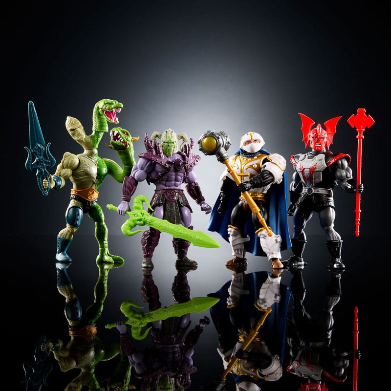 Masters of the Universe Origins 4-Pack Action Figures, side angle