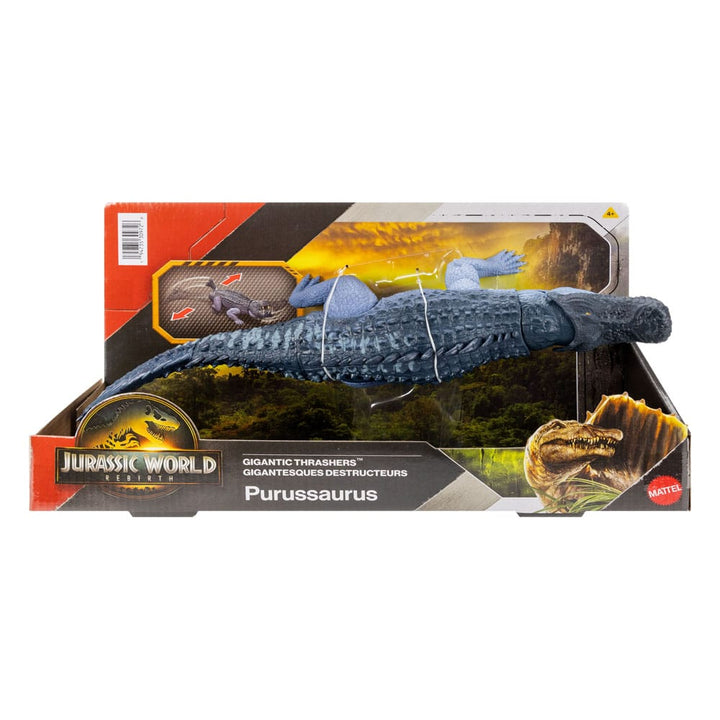 Jurassic World Rebirth Gigantic Thrashers Purussaurus 14.5" Action Figure
